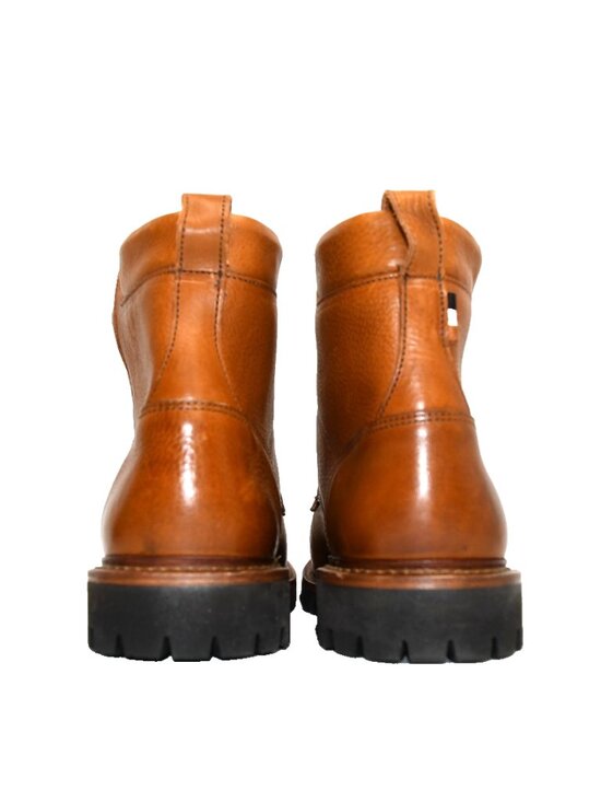 New! Allen Edmonds Denali Lace Up Boot Cognac Leather Size 9 D 7193 DD535 main image 4